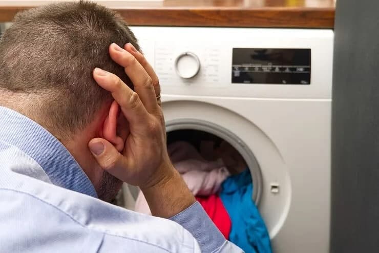 صدای تلق تلق ماشین لباسشویی | صدای خشک کن لباسشویی دوو | علت صدا دادن ماشین لباسشویی در دور تند