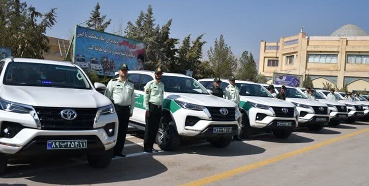 عکس| خودرو‌های جدید پلیس اصفهان