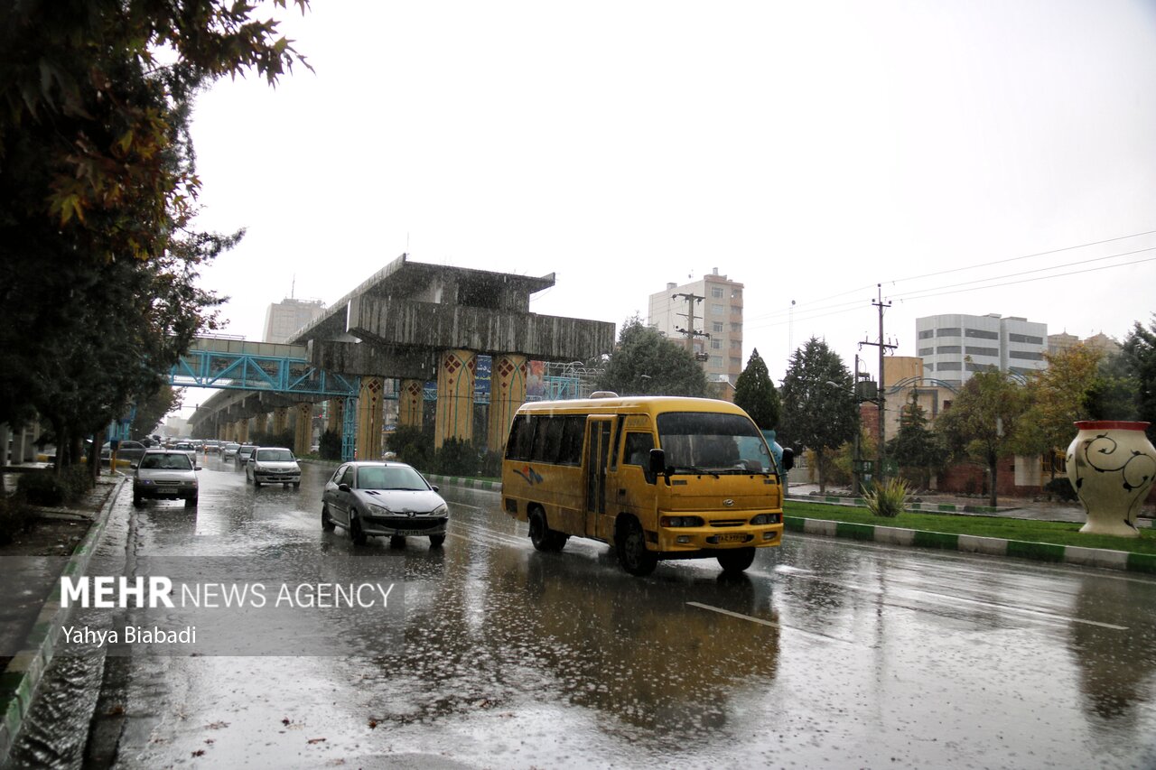 بارش شدید باران و کاهش محسوس دما در ۲۲ استان - خبرگزاری مهر | اخبار ایران و جهان