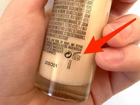 Expiry date of cosmetics