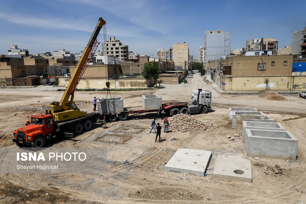 بهره‌برداری از ایستگاه پمپاژ فاضلاب اهواز در دولت سیزدهم