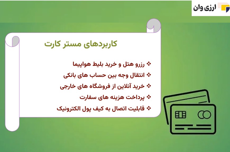 کاربردهای مستر کارت