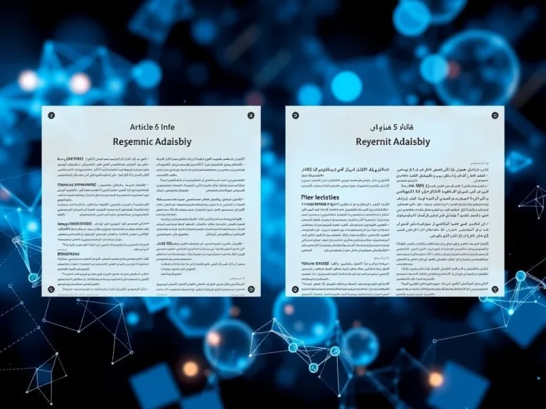 قالب مقاله Elsevier و Springer